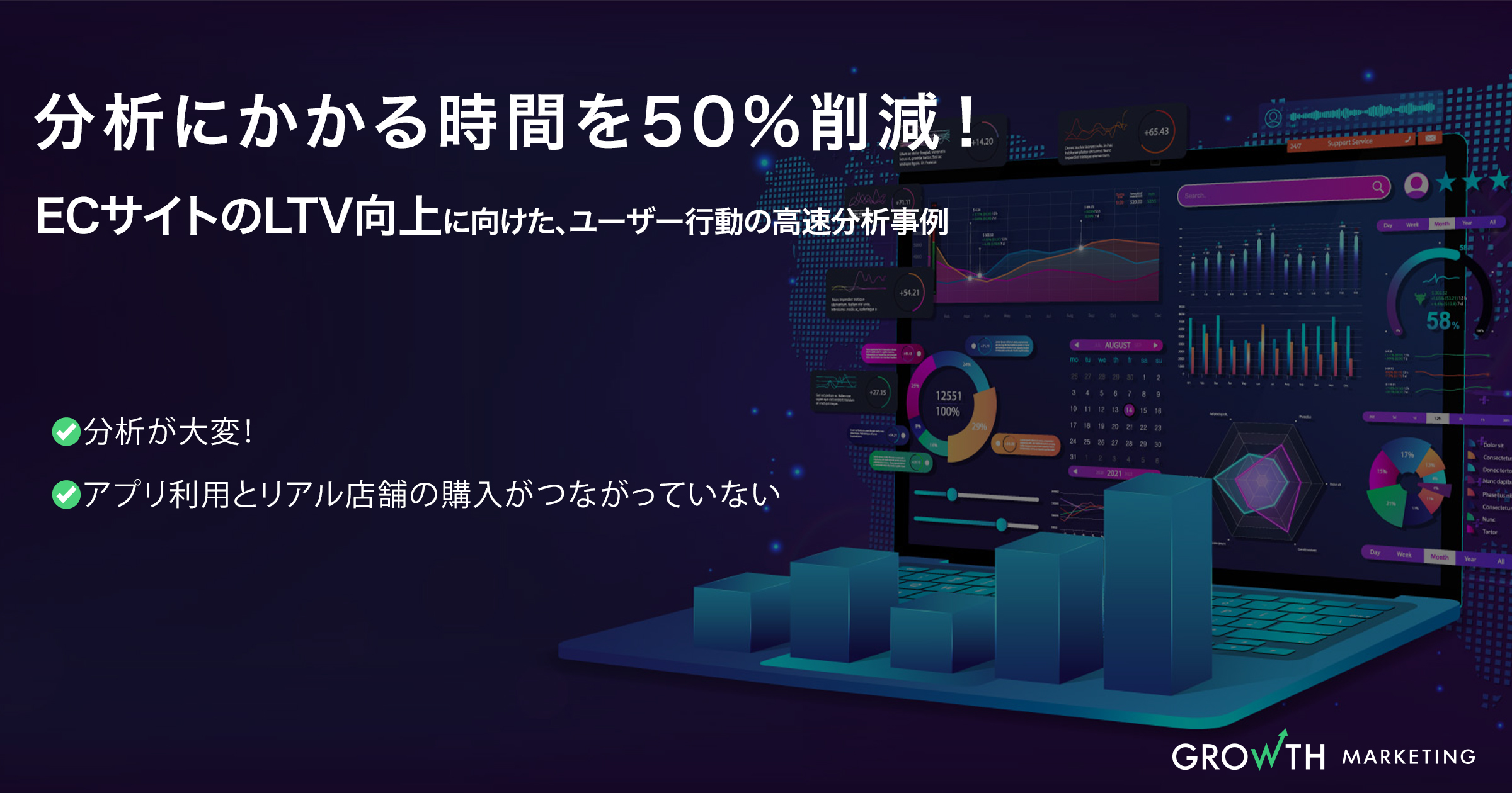 【ウェビナーレポート】分析にかかる時間を50%削減！AmplitudeによるECサイトのLTV向上に向けたユーザー行動分析